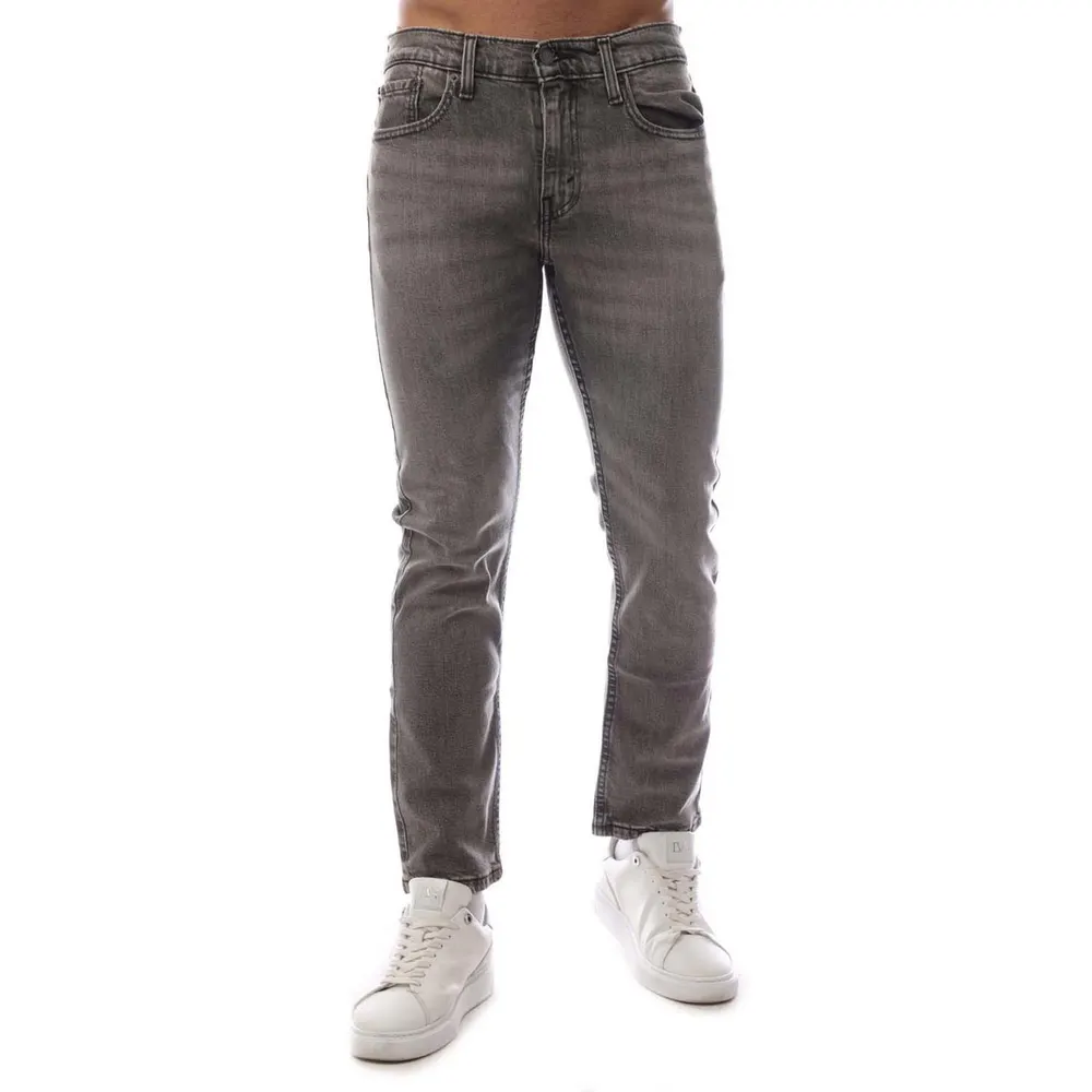 Levis Men's Mid-Rise Durable Denim Straight Leg Jeans