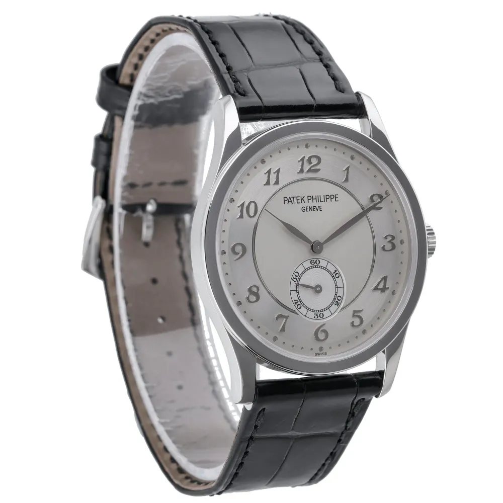 Patek Philippe Calatrava 5196P-001 — 2013 — Excellent in Silver Arabic, additional product view 2
