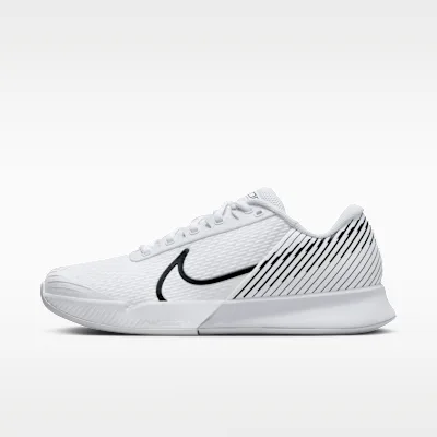 Nike NikeCourt Air Zoom Vapor Pro 2 Men's Carpet Tennis Shoes - White/White