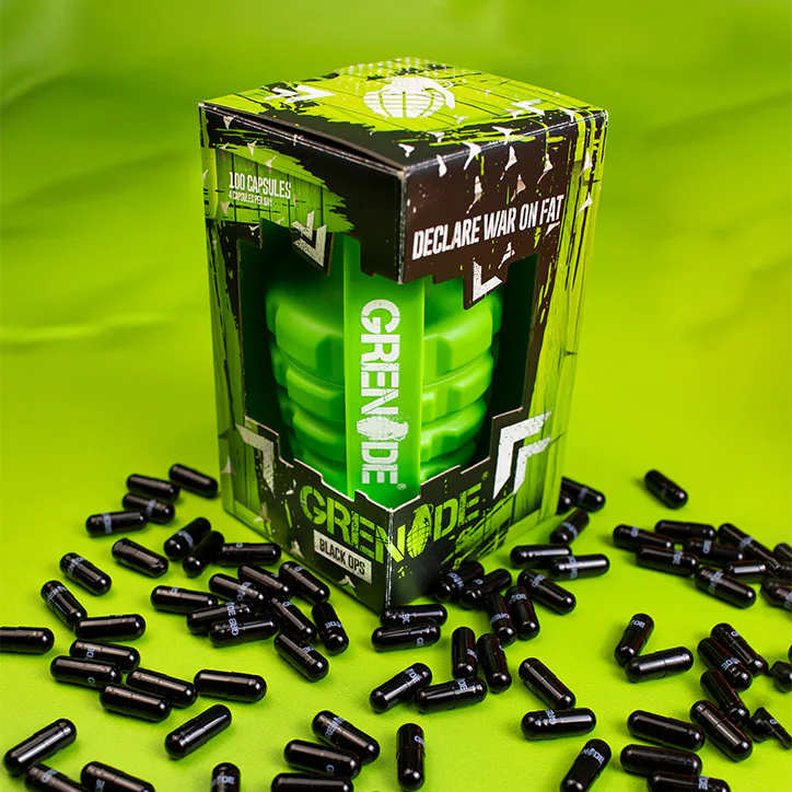 Grenade Black Ops 100 Capsules detail 2