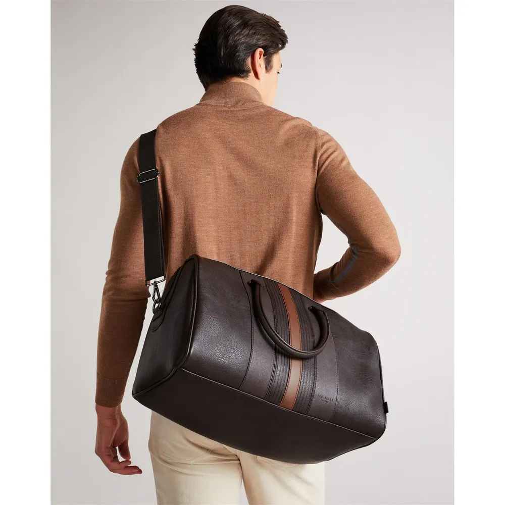 Ted Baker Everyday Holdall Mens in Chocolate – Accessories