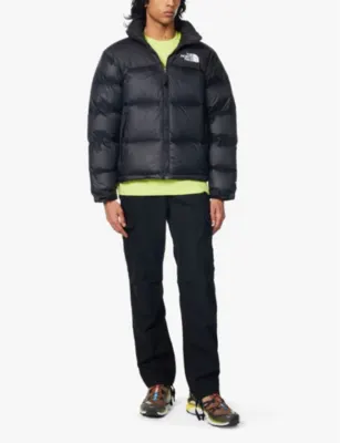 THE NORTH FACE 1996 Retro Nuptse funnel-neck nylon down jacket detail 2