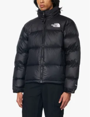 THE NORTH FACE 1996 Retro Nuptse funnel-neck nylon down jacket detail 3
