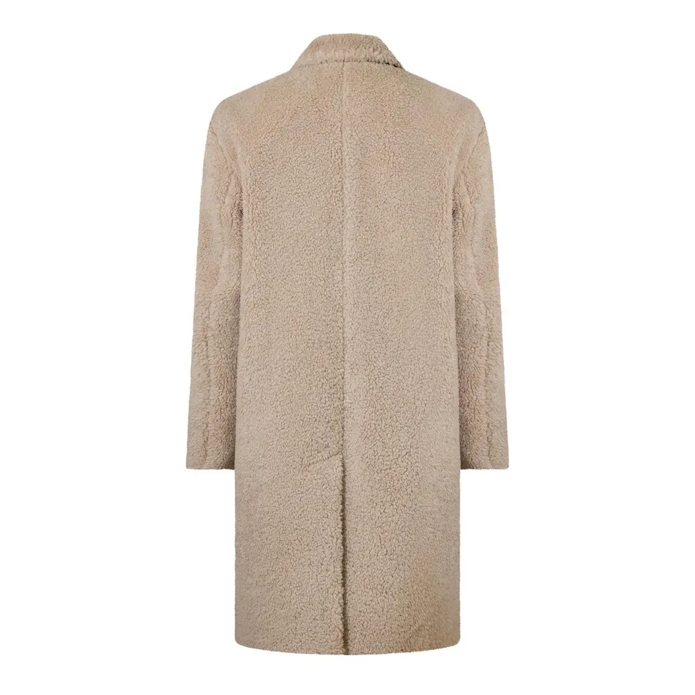 Hugo Merlon2341 10220298 01 Overcoat Mens in Natural, additional product view 2
