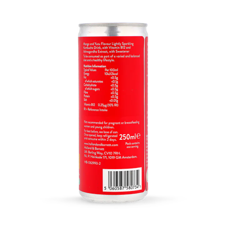 For Him Energy Kombucha 250ml, additional product view 3