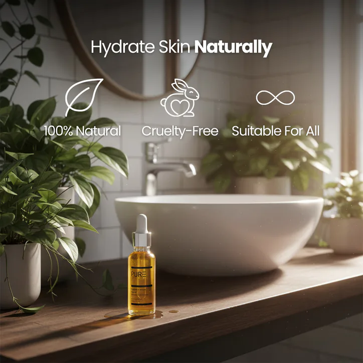 PURE Spa Skincare PURE Hydrate & Renew Face Oil, additional product view 3
