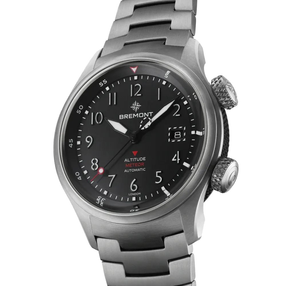 Bremont Altitude MB Meteor 42mm Mens Watch Black in Black, additional product view 3