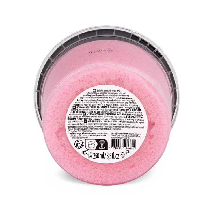Organic Shop Cherry Blossom Exfoliating Sugar Body Scrub 250ml detail 3