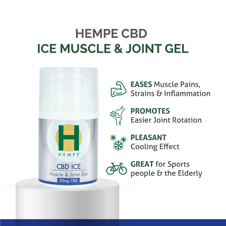 HEMPE Ice Muscle & Joint Gel 50ml, additional product view 2