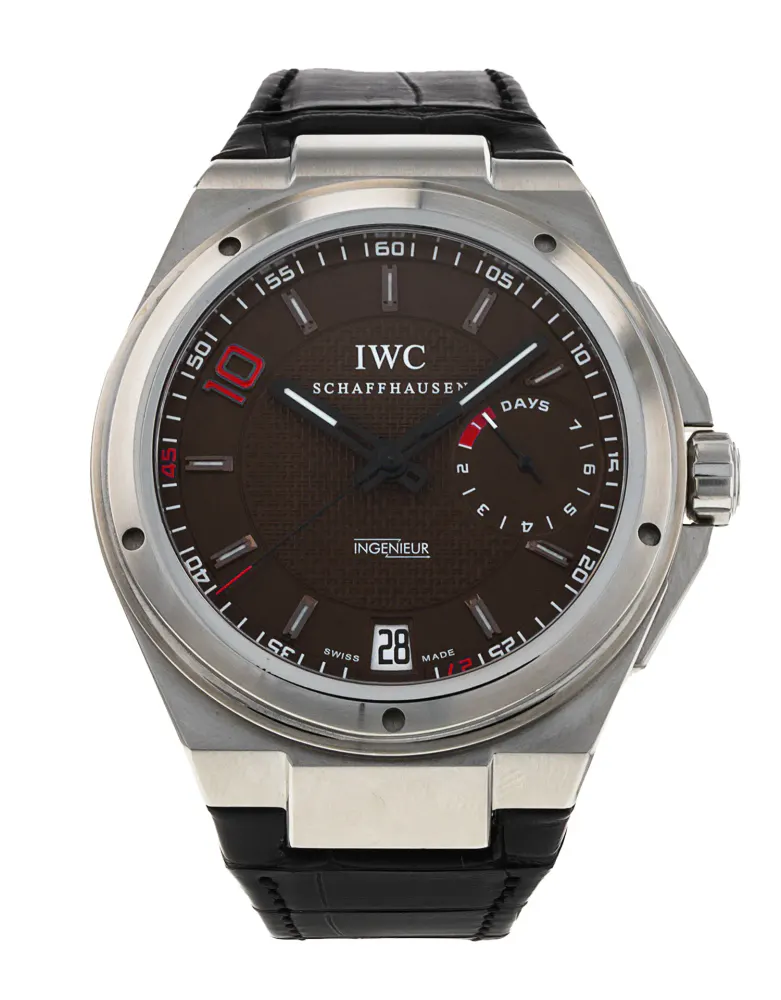 IWC Ingenieur IW500508 — 2016 — Excellent in Brown Baton – Pre-owned watches