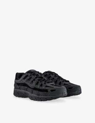 For Him P-6000 Suede Trainers - 10 in OFF NOIR ANTHRACITE BLAC, additional product view 3