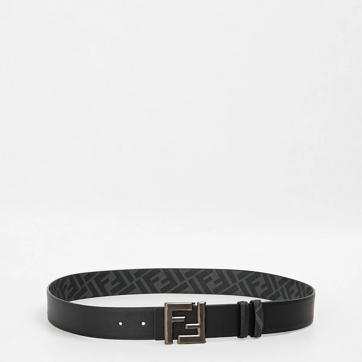Fendi Mens FF Reversible Belt in Black – Accessories