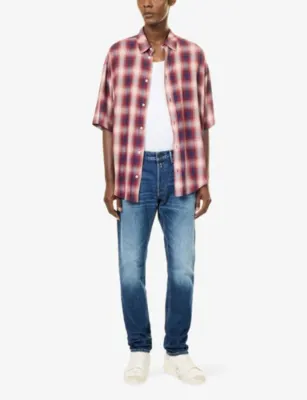 REPLAY Willbi Slim-Fit Cotton Denim Jeans - 33/32 in DARK BLUE, additional product view 2