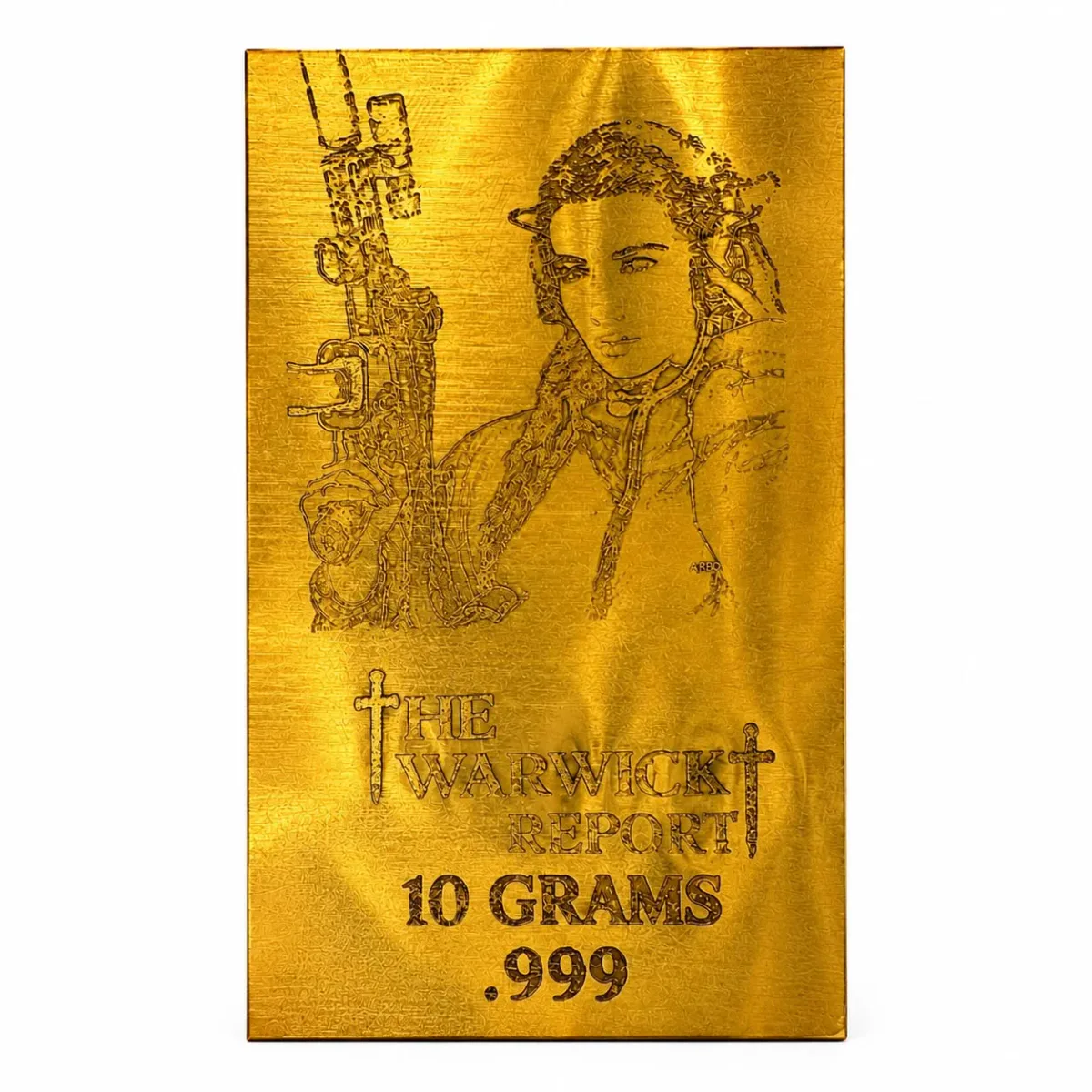 DANNY - For Him CUSTOM 10 Grams Jade Gold Bar 71735 – Collectible