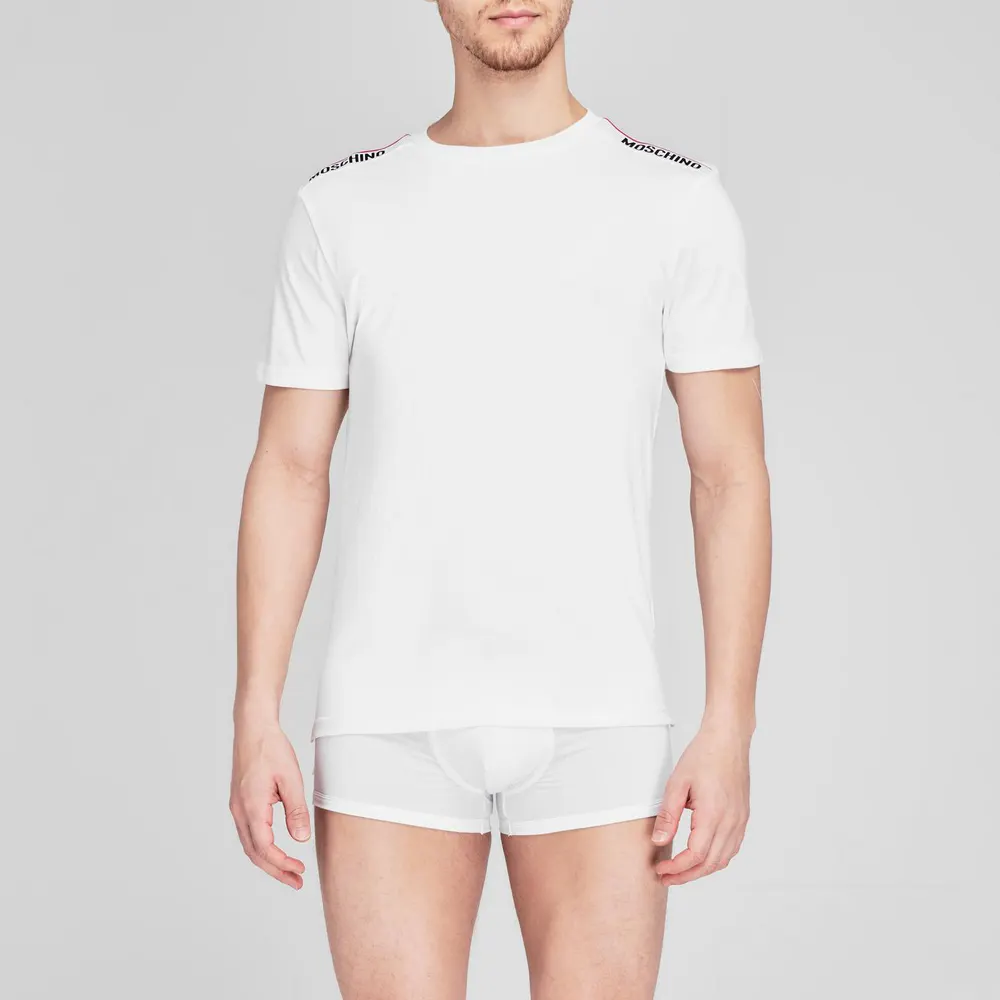 Moschino Tape T Shirt detail 3