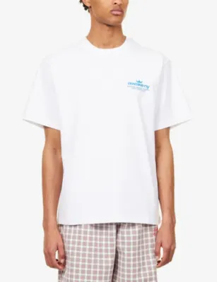 AWAKE NY Good Everywhere Logo-Print Cotton T-Shirt detail 3