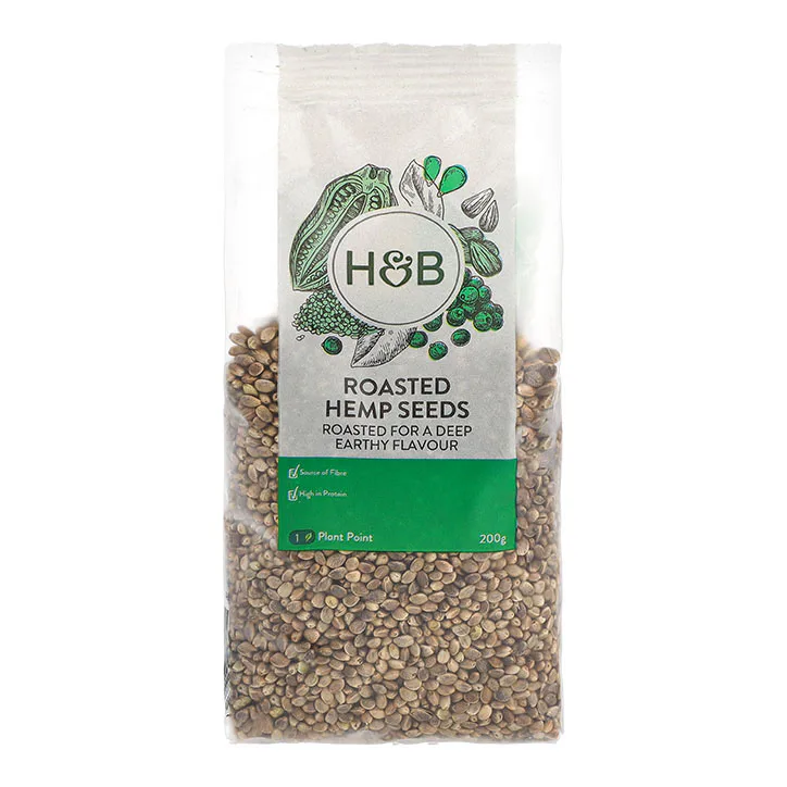 For Him Roasted Hemp Seeds 200g