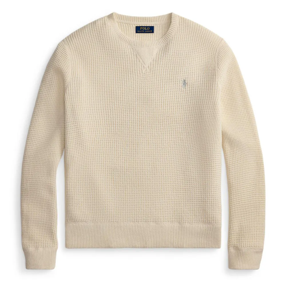 Polo Ralph Lauren Men's Cotton Wool Crew Neck Jumper