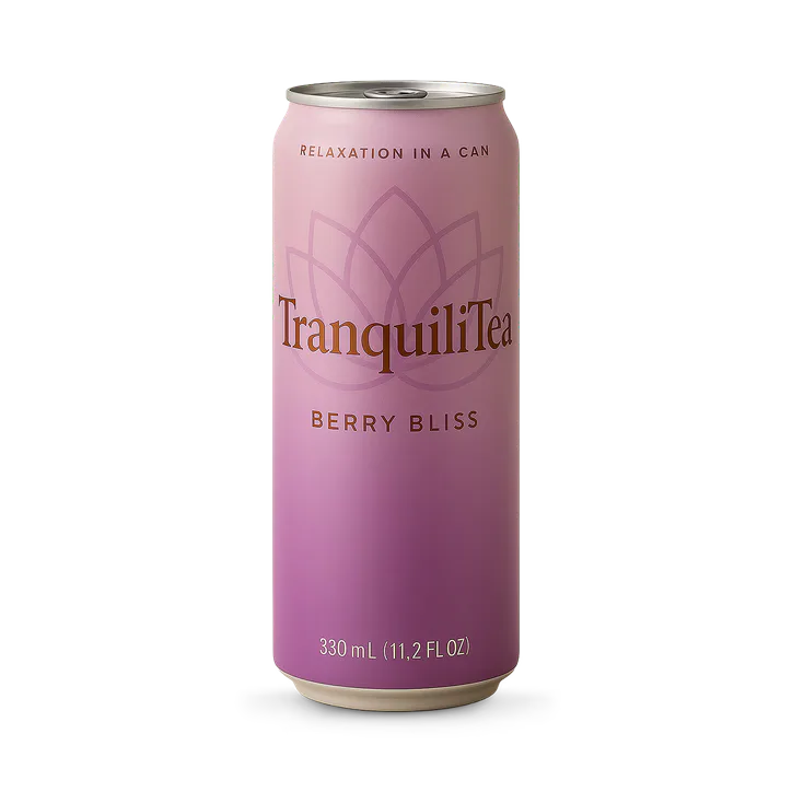TranquiliTea Berry Bliss 330ml X 12 Can – Food & Drink > Drinks & Juices > Soft Drinks