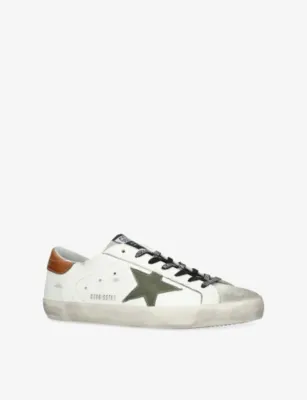 GOLDEN GOOSE Super Star 10947 Leather Trainers - EUR 40 / 6 UK MEN in WHITE/OTH, additional product view 3