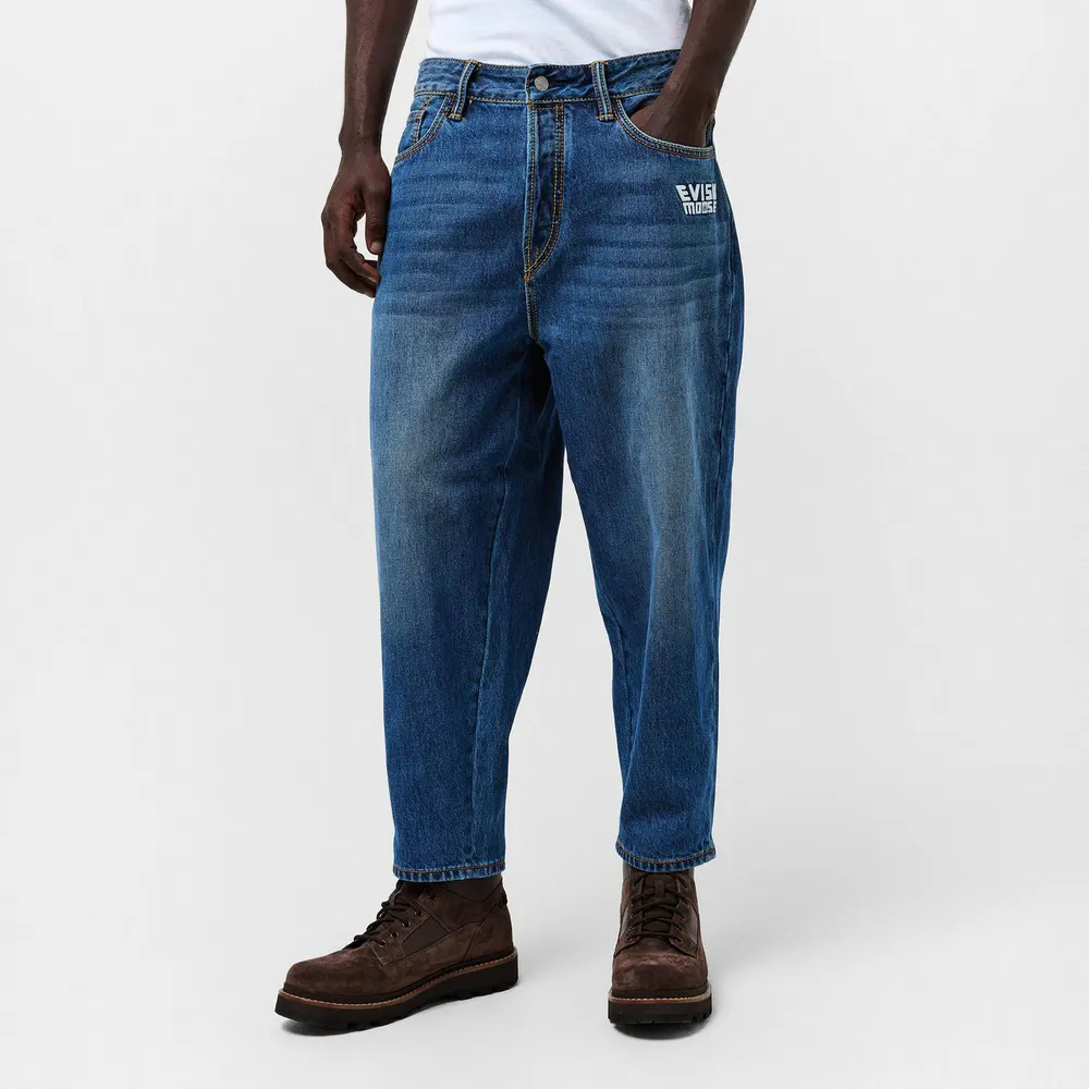 Moose Knuckles Mens x Evisu Straight Leg Jeans detail 3