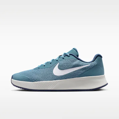 Nike Vapor Lite 3 Men's Clay Court Tennis Shoes - Smoky Blue/Light Bone/New Slate/White
