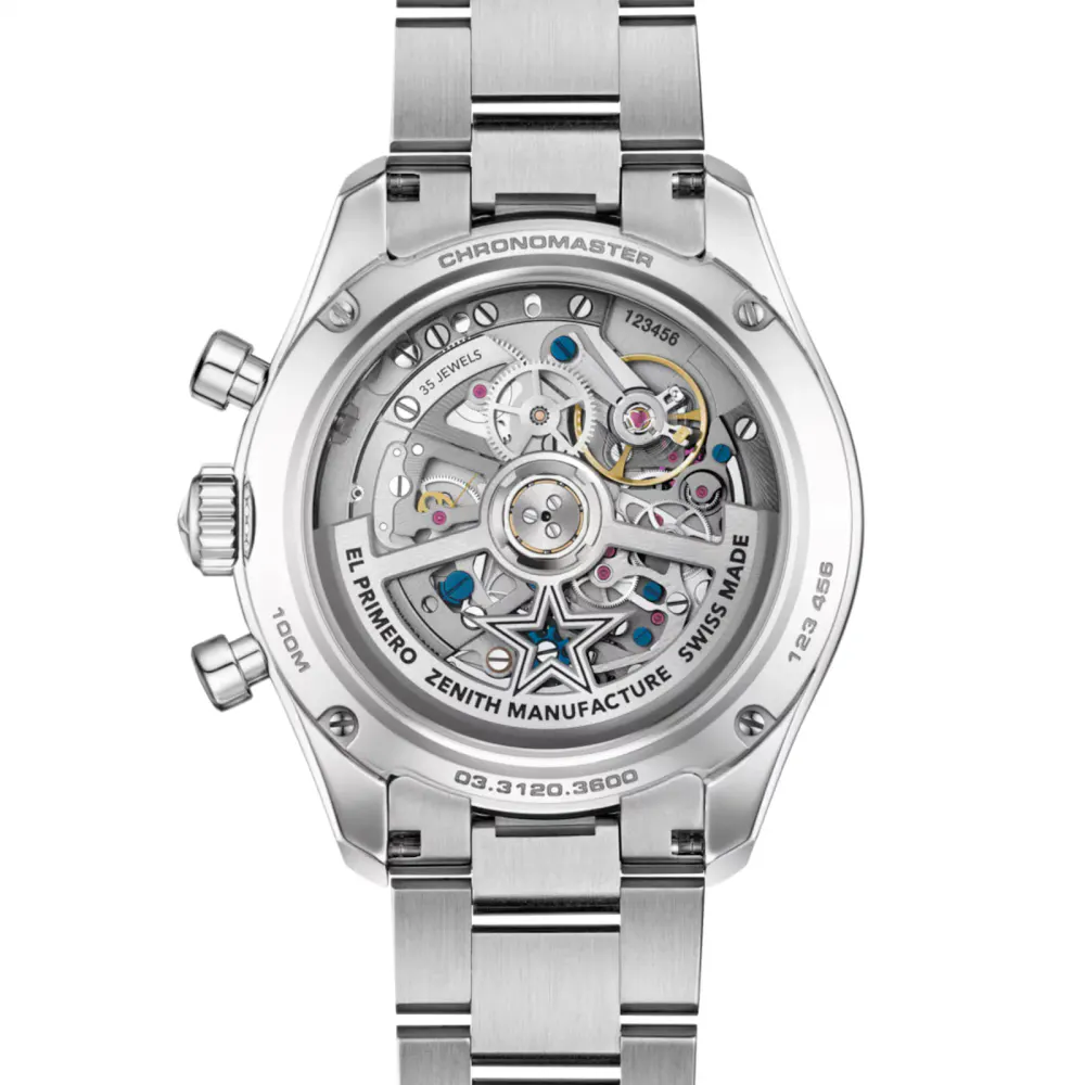 Zenith Chronomaster Sport 41mm Mens Watch Grey detail 2