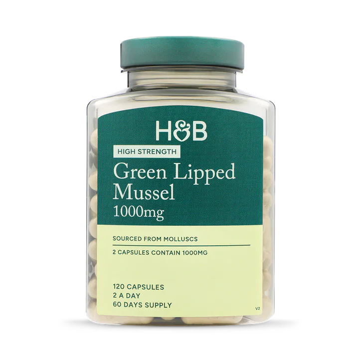 For Him Green Lipped Mussel 1000mg 120 Capsules detail 2