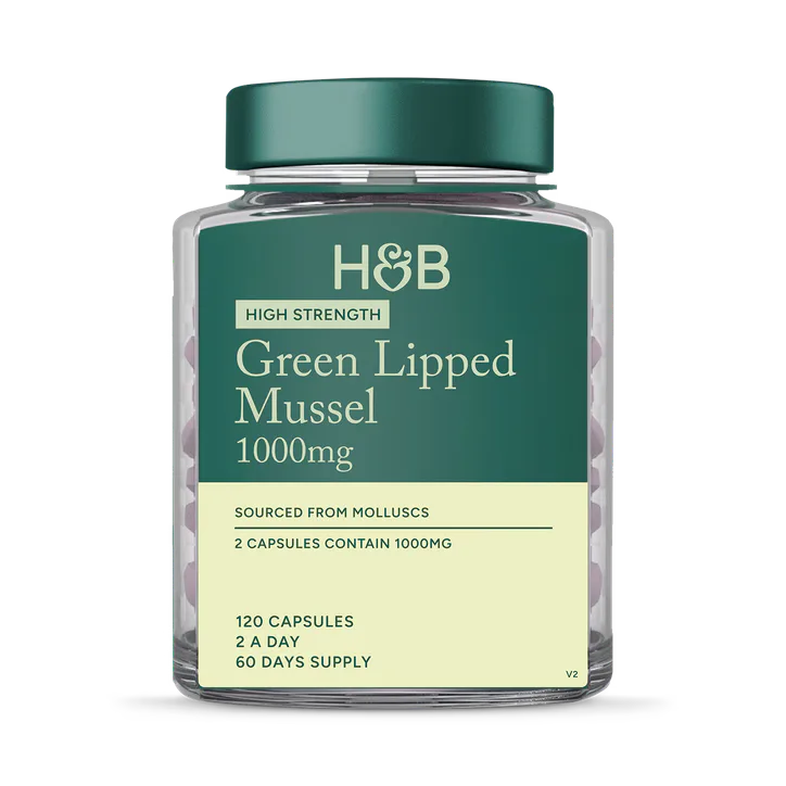 For Him Green Lipped Mussel 1000mg 120 Capsules