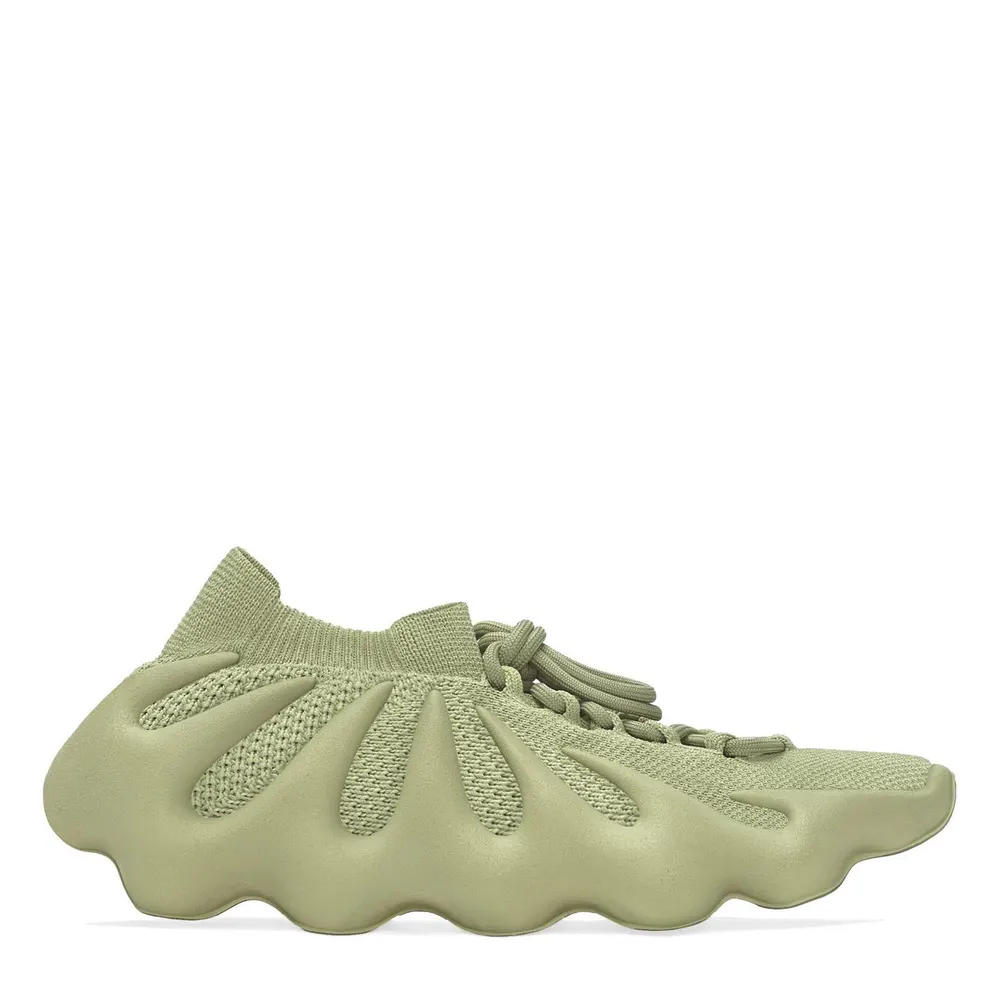 Yeezy Men's 450 Sock-style Ankle Sneakers in Resin – Footwear