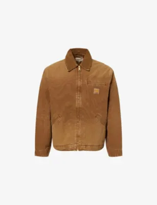 CARHARTT WIP OG Detroit Brand-Logo Cotton Jacket
