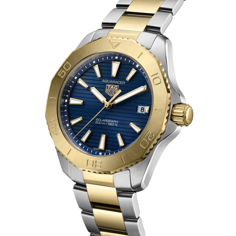 TAG Heuer Aquaracer Professional 200 Solargraph 40mm Mens Watch in Blue, additional product view 2