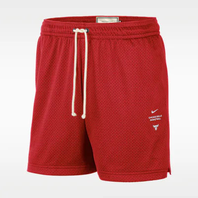 Nike Chicago Bulls Standard Issue Men's Dri-FIT 12.5cm (approx.) Basketball Mesh Shorts - University Red