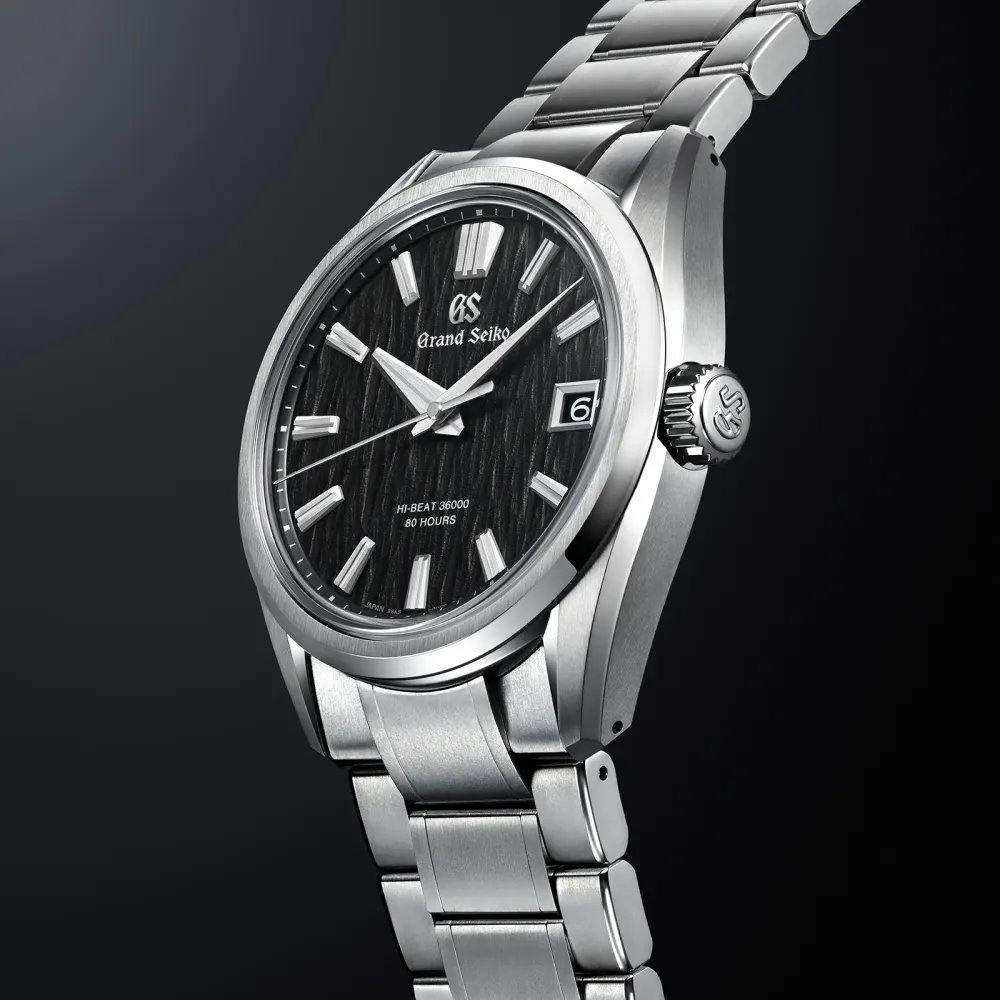 Grand Seiko Evolution 9 'Night Birch' Hi-Beat detail 2