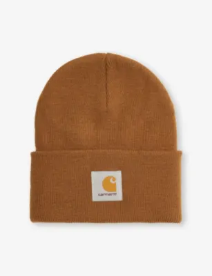 CARHARTT WIP Watch Brand-Patch Acrylic Beanie Hat