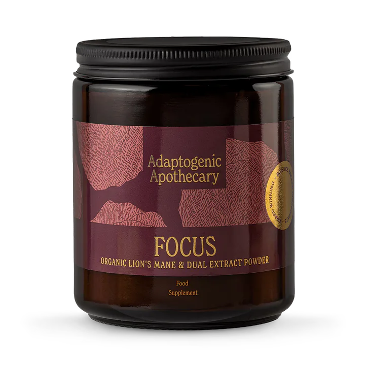 Adaptogenic Apothecary Focus - Powder For Improved Mental Performance and Gut Health 60g