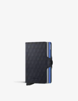 SECRID Twinwallet leather and aluminium card holder