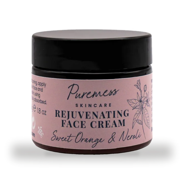 Puremess Skincare Rejuvenating Face Cream 50g - Sweet Orange & Neroli