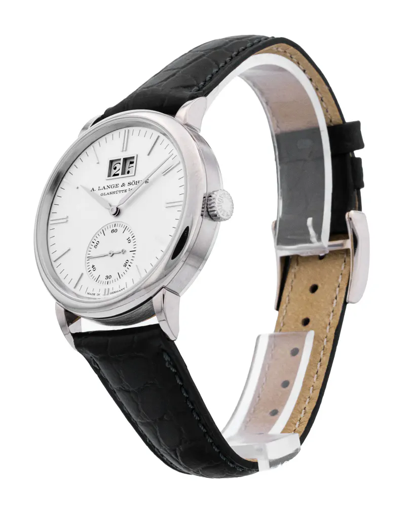 A. Lange and Sohne Saxonia 381.026 — 2022 — Very good in Silver Baton, additional product view 2