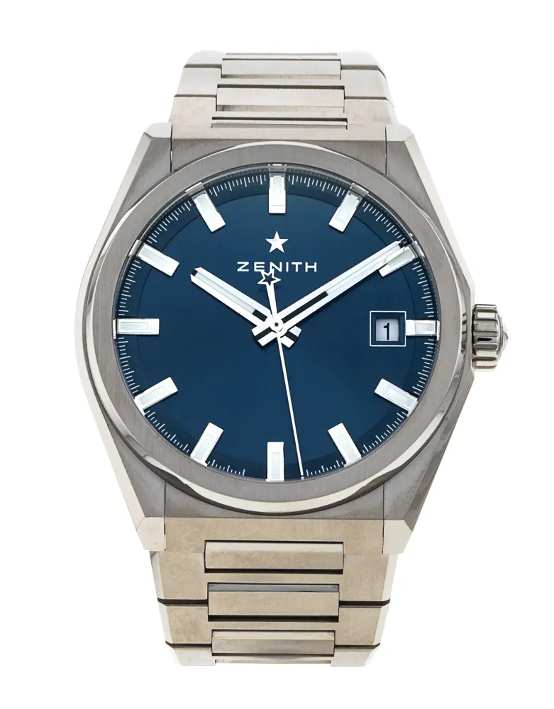 Zenith Defy 95.9000.670/51.M9000 — 2019 — Excellent in Blue Baton – Pre-owned watches
