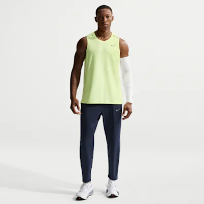 Nike Miler Men's Dri-FIT Knit Running Trousers - Midnight Navy/Obsidian