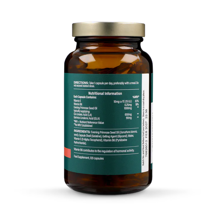 For Him Cold Pressed Evening Primrose Oil 1000mg 120 Capsules, additional product view 3