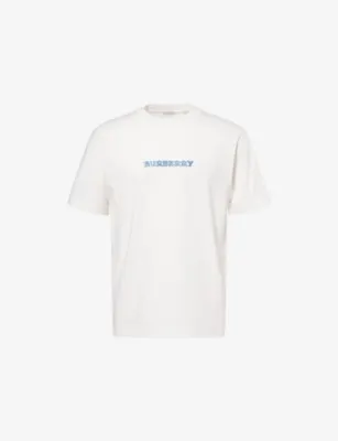 BURBERRY Heritage Logo Cotton-Jersey T-Shirt