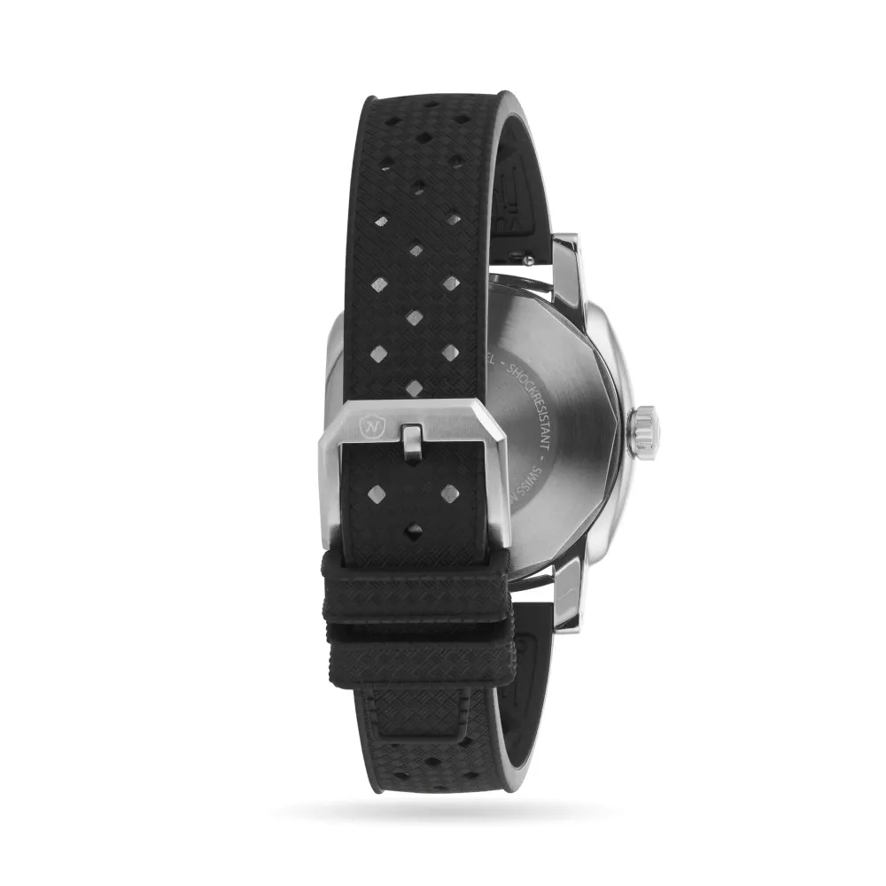 Nivada Grenchen Depthmaster Numerals Date 39mm Mens Watch Green in Green, additional product view 3