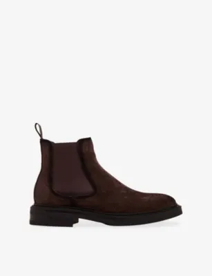 STEVE MADDEN Hatton Suede Chelsea Boots - EUR 45 / 11 UK MEN in Brown – Mens | Boots | Chelsea boots