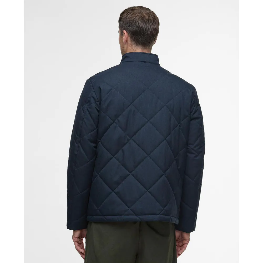 Barbour Mens City Harrington Quilted Jacket detail 3