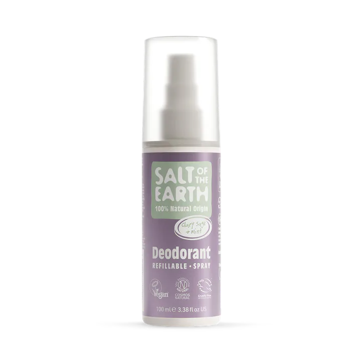 Salt of the Earth Clary Sage & Mint Natural Deodorant Spray