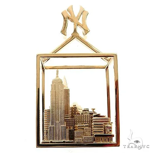 RINA - For Him FACTORY NYC Skyline Pendant 68909 in Rose Gold – Pendant