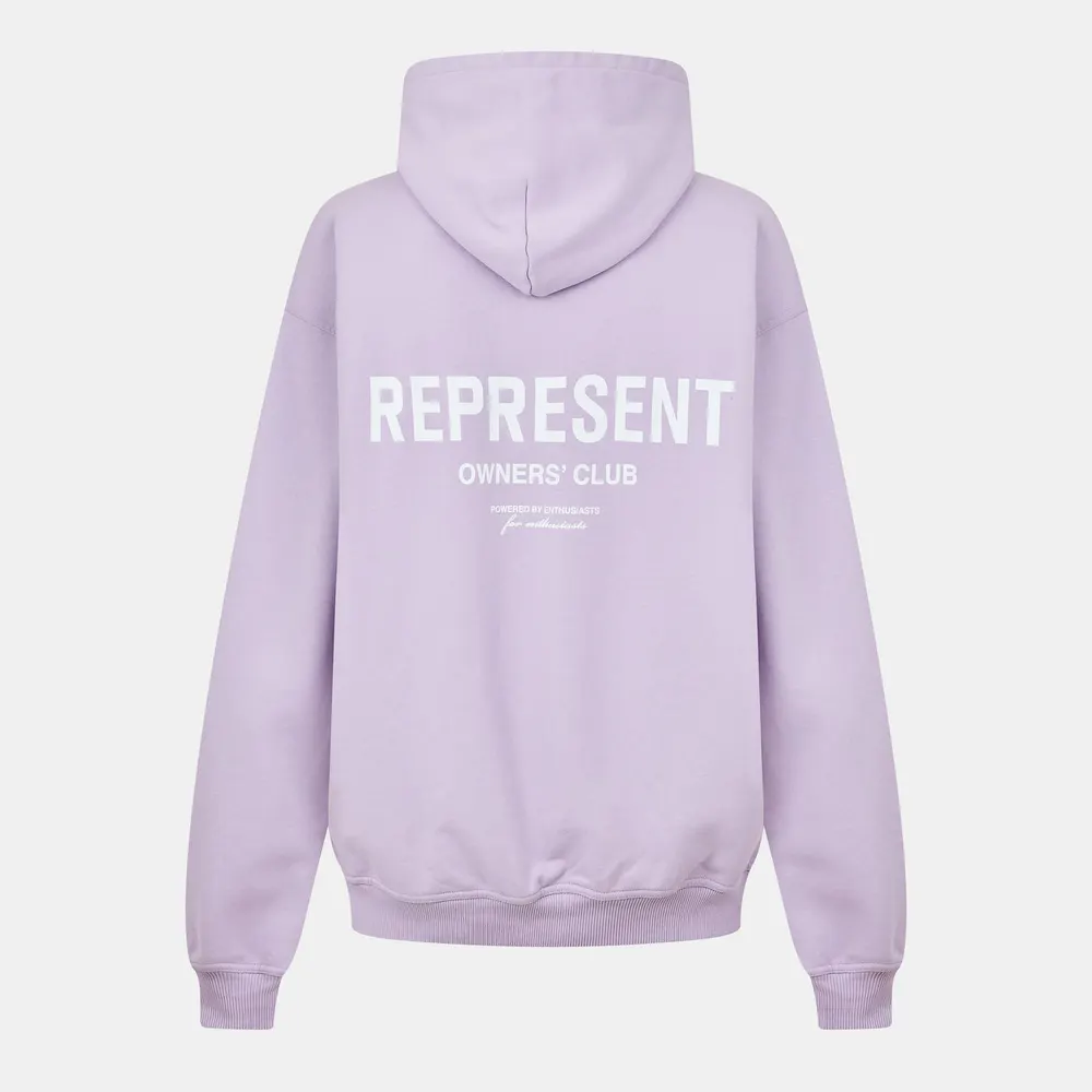 Represent Men's Pull Over Contemporary Hoodie in Pastel Lilac, additional product view 2