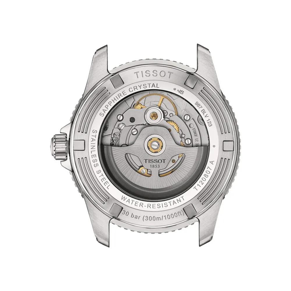 Tissot Seastar 1000 Powermatic 80 40mm Mens Watch in Black, additional product view 3